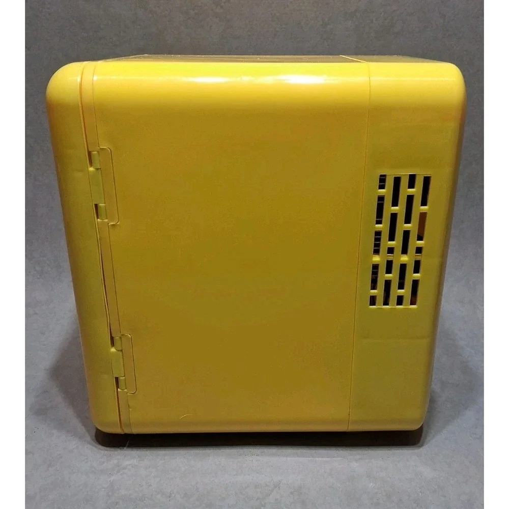 Working Fortnite Peely Mini Fridge,  6 Can Capacity by Orbit Industries